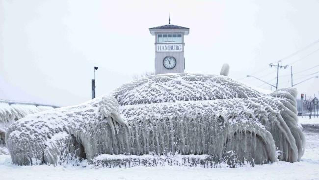 Hamburg? Nein, ja, doch! Ohhh! Hamburg in den USA ...